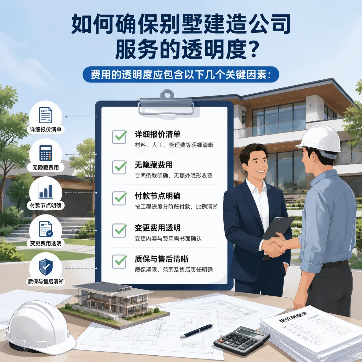 在 赫章 如何确保别墅建造公司服务的透明度?