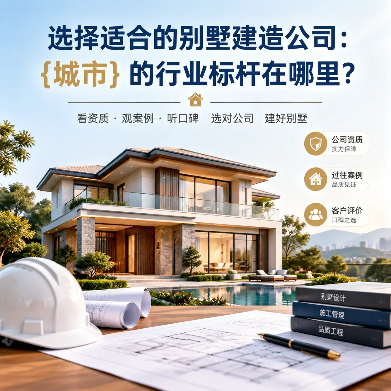选择适合的别墅建造公司： 赫章 的行业标杆在哪里？
