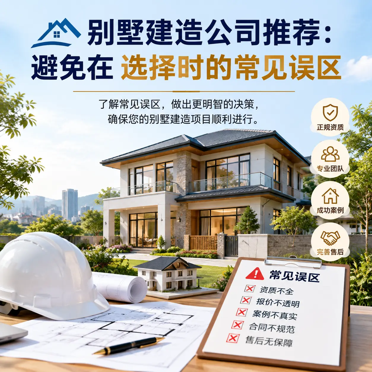 别墅建造公司推荐:避免在 赫章 选择时的常见误区