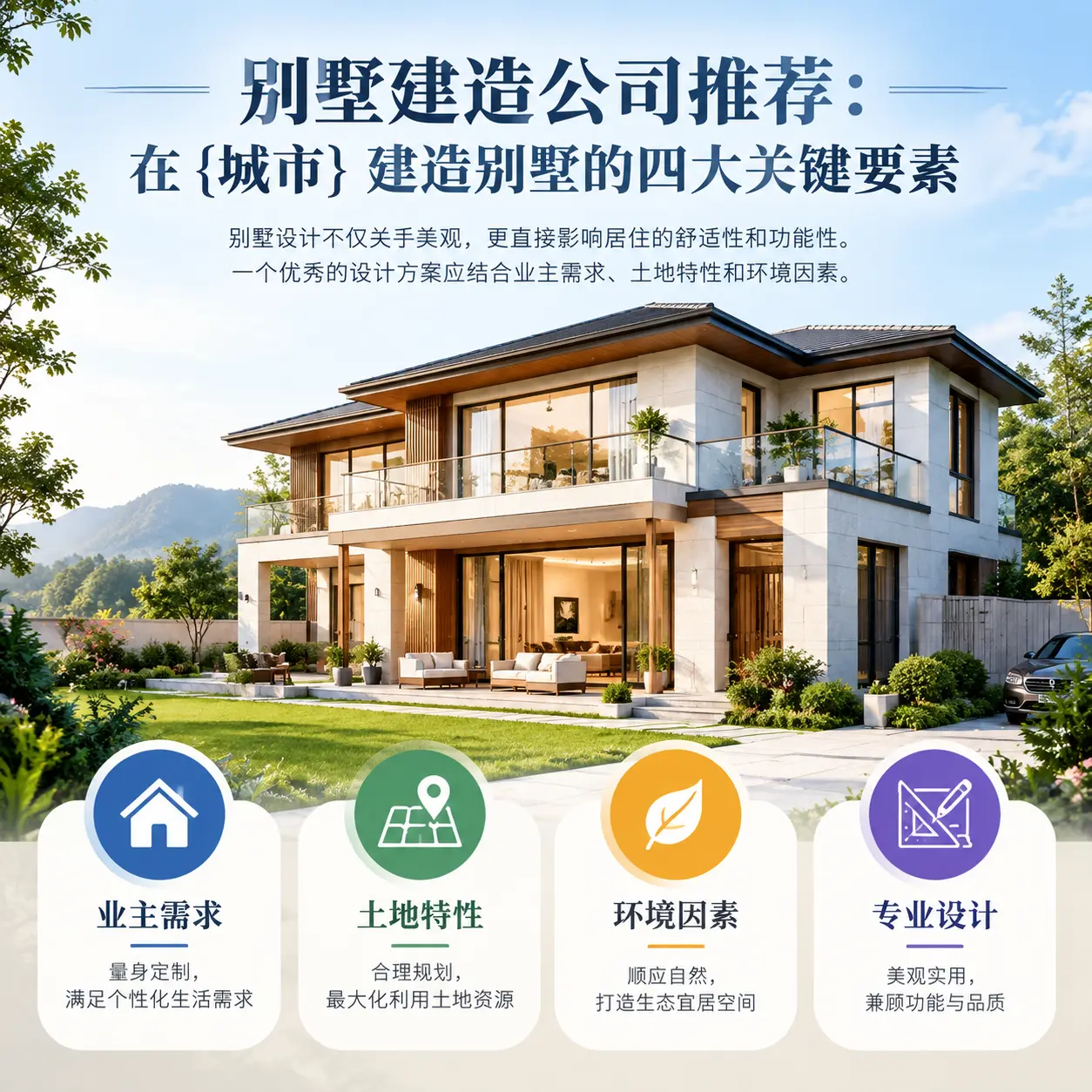 别墅建造公司推荐：在 赫章 建造别墅的四大关键要素