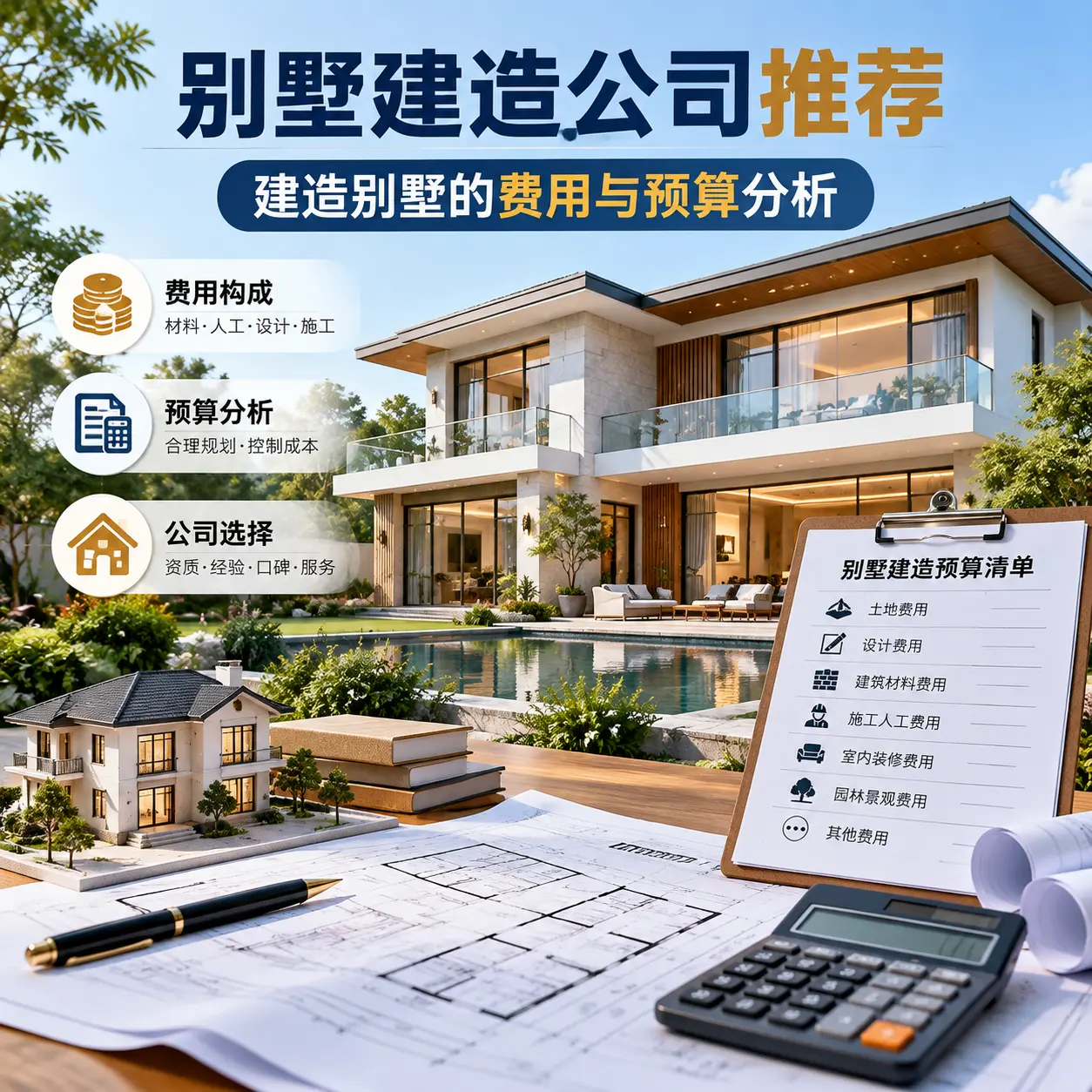 别墅建造公司推荐: 赫章 建造别墅的费用与预算分析