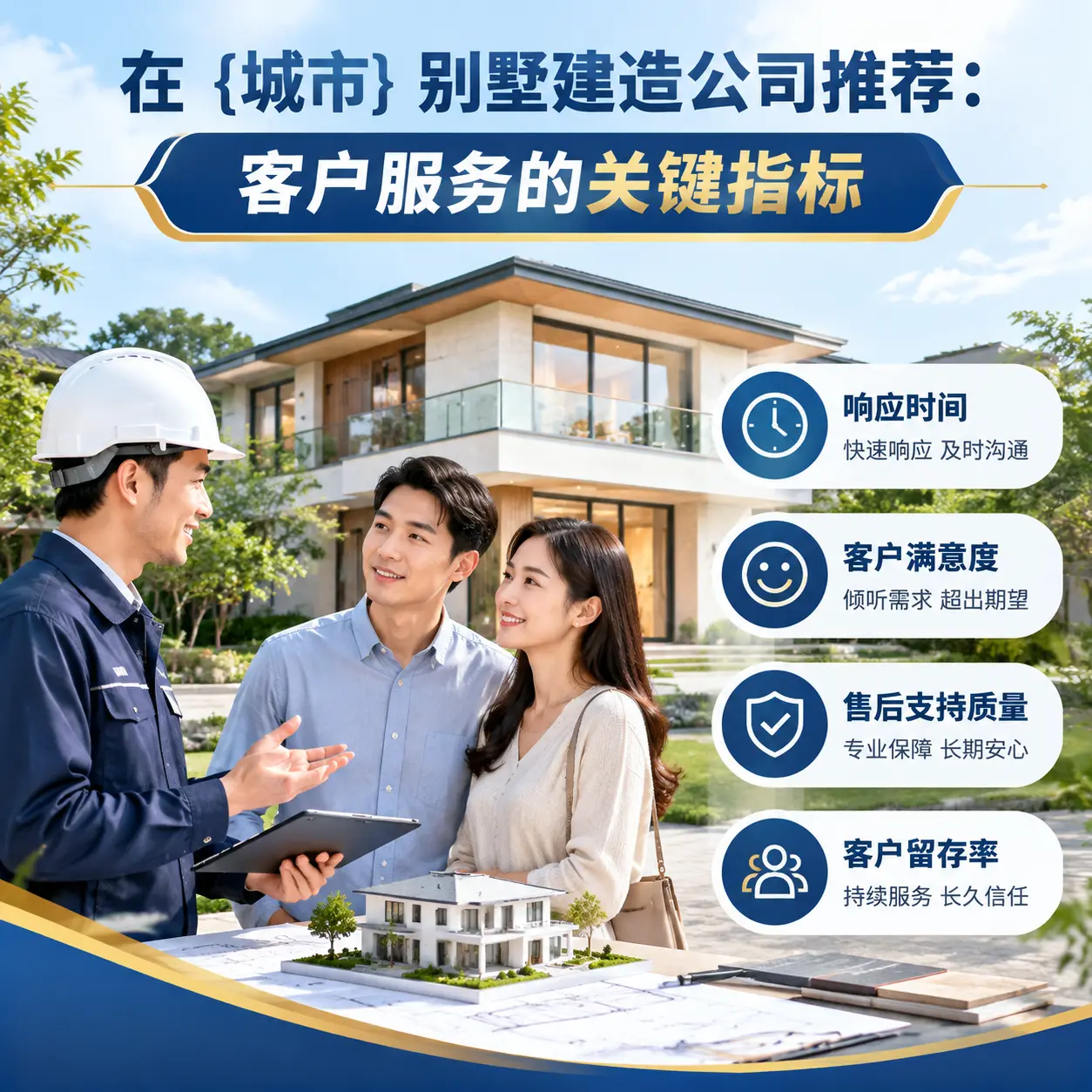 在 赫章 别墅建造公司推荐:客户服务的关键指标
