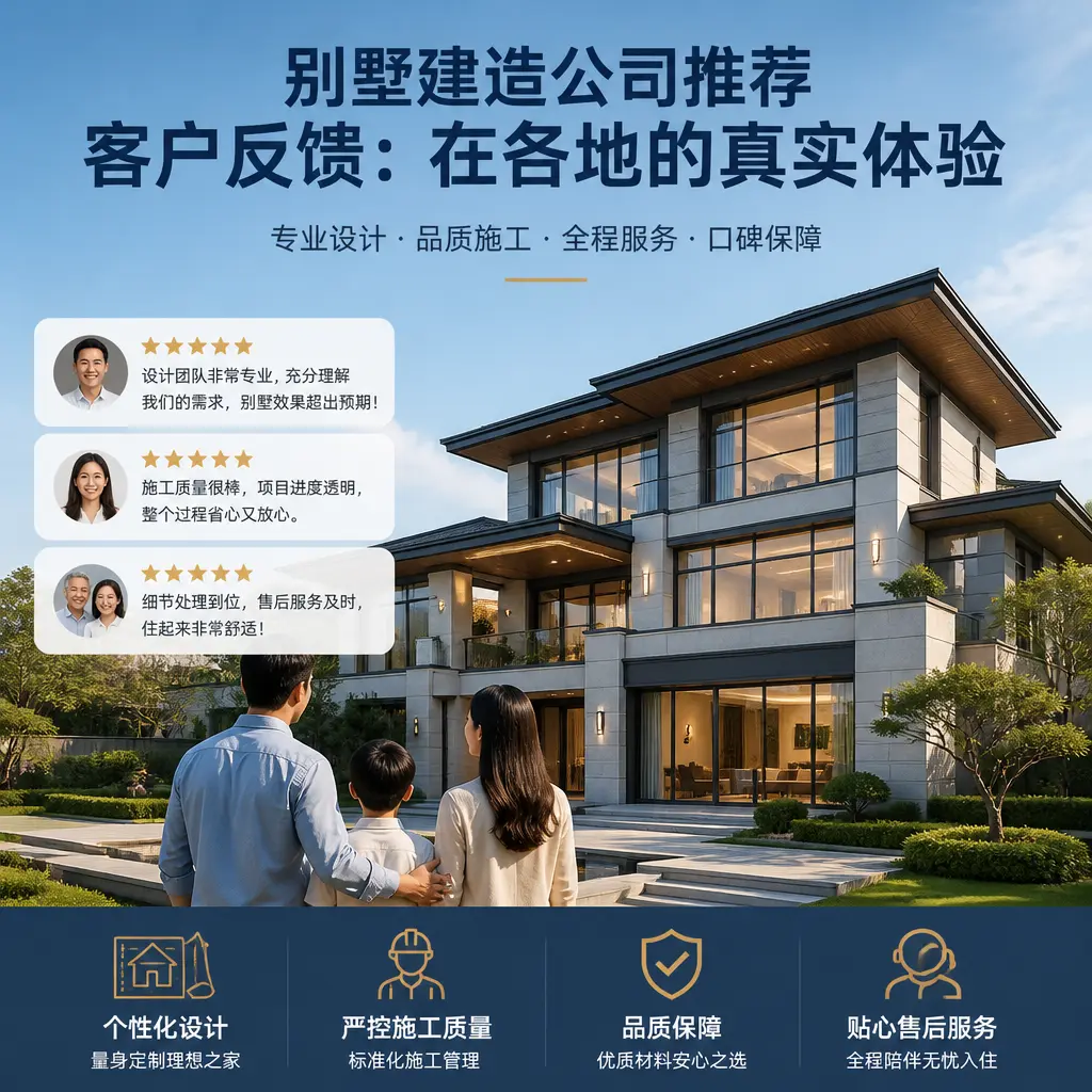 别墅建造公司推荐的客户反馈:在 赫章 的真实体验