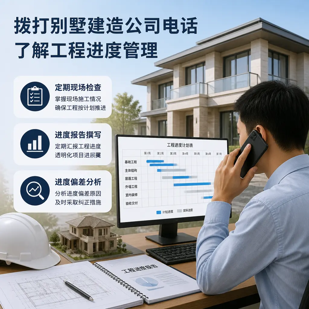 拨打赫章别墅建造公司电话，了解工程进度管理