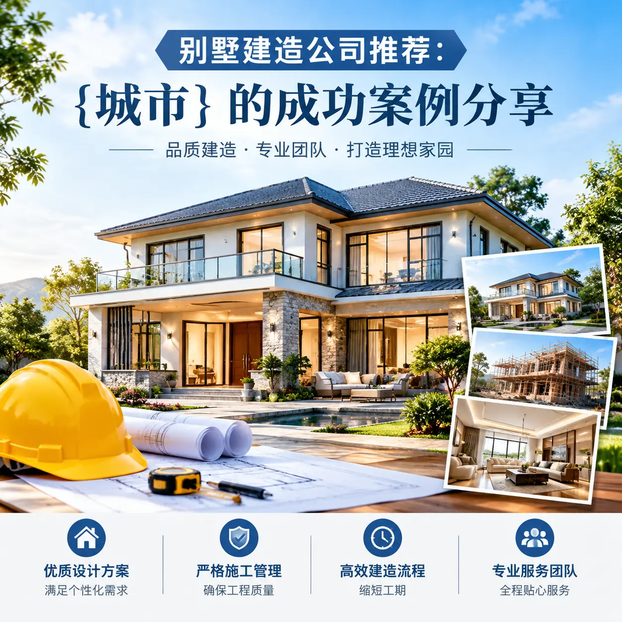 别墅建造公司推荐: 赫章 的成功案例分享