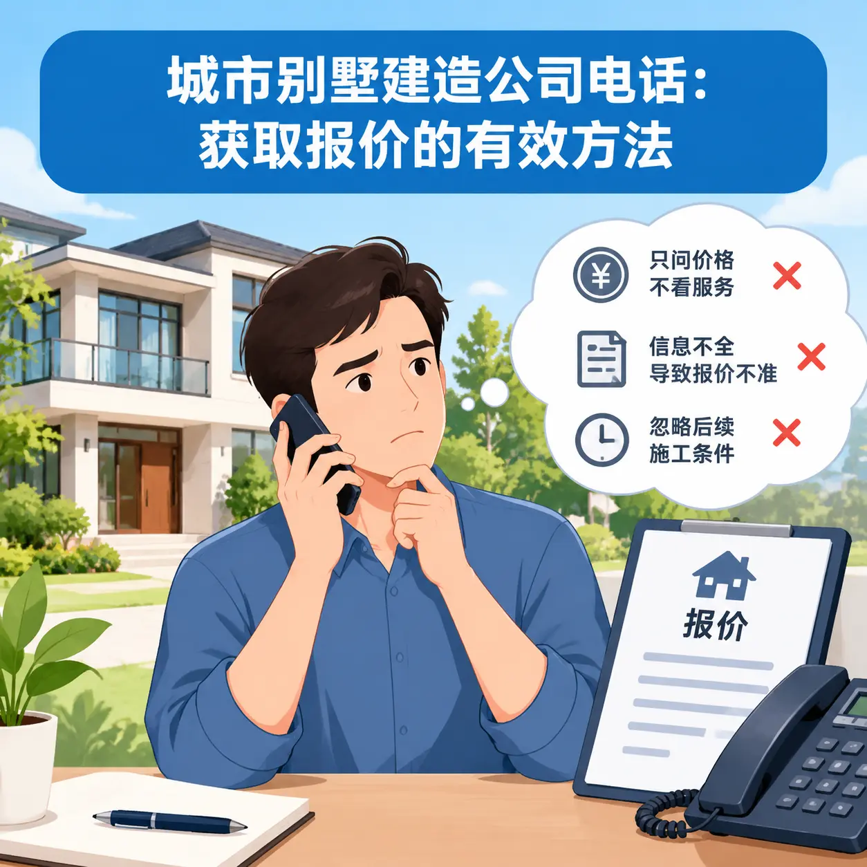 赫章别墅建造公司电话：获取报价的有效方法
