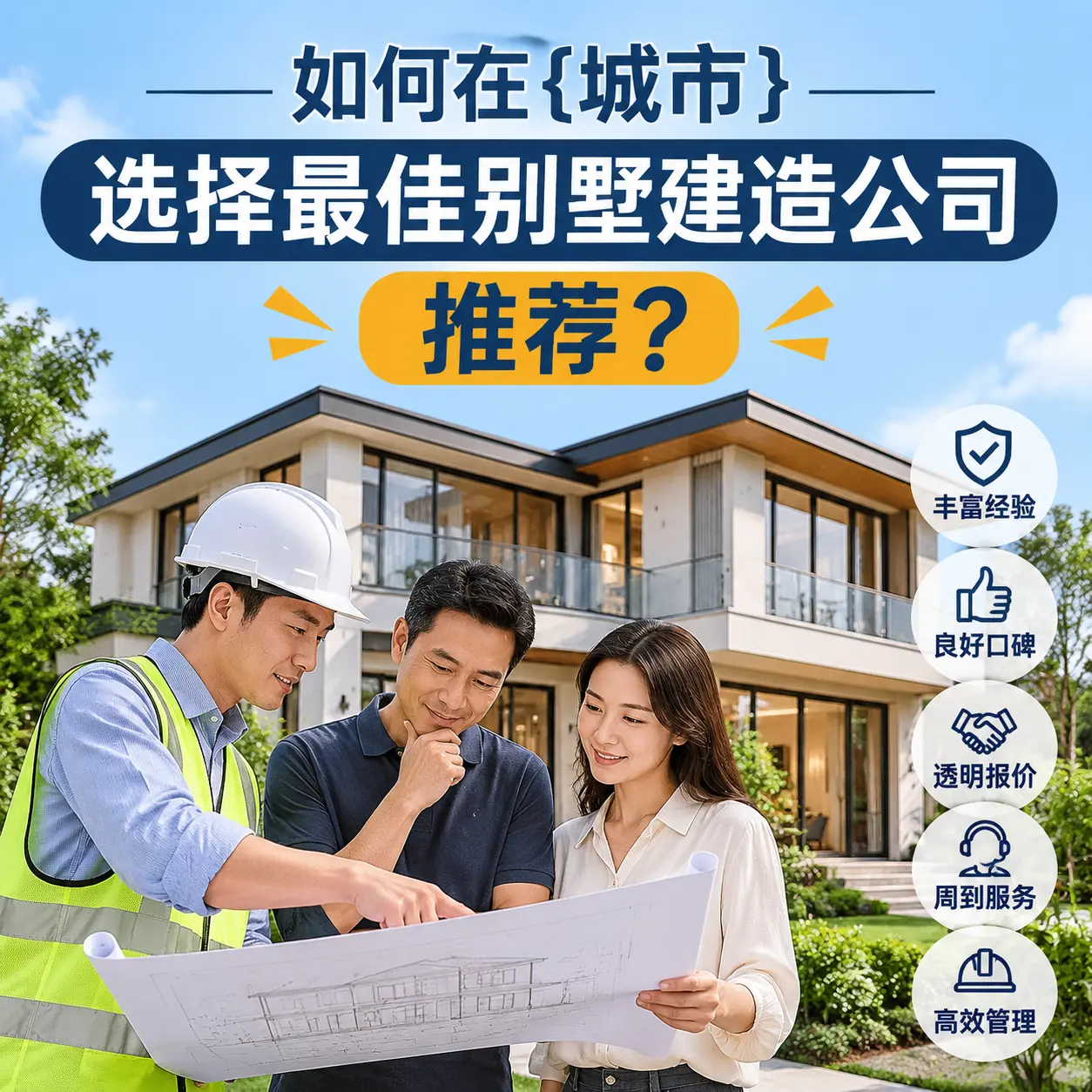 如何在 赫章 选择最佳别墅建造公司推荐?